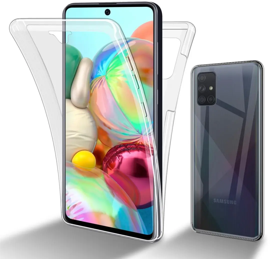 Cadorabo Hoesje geschikt voor Samsung Galaxy A51 5G in TRANSPARANT