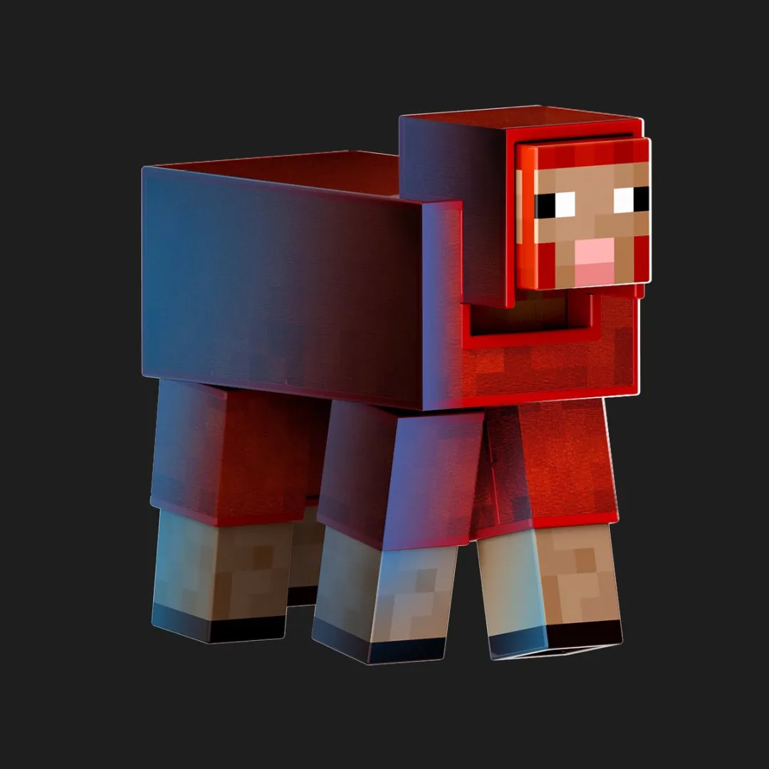 Minecraft Diamond Niveau Schaap - JCV22