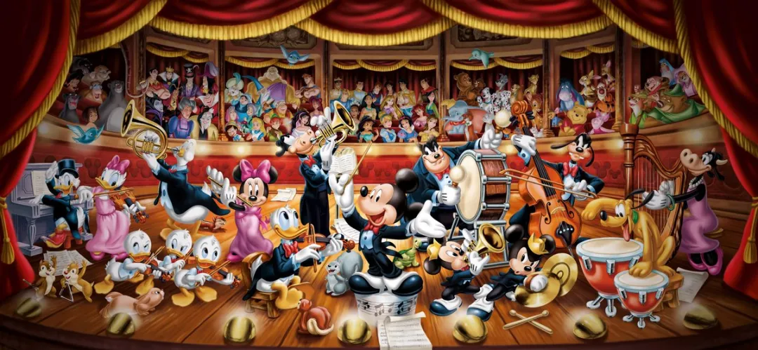 Clementoni Disney Orchestra Puzzel 13200 Stuks - Multicolor