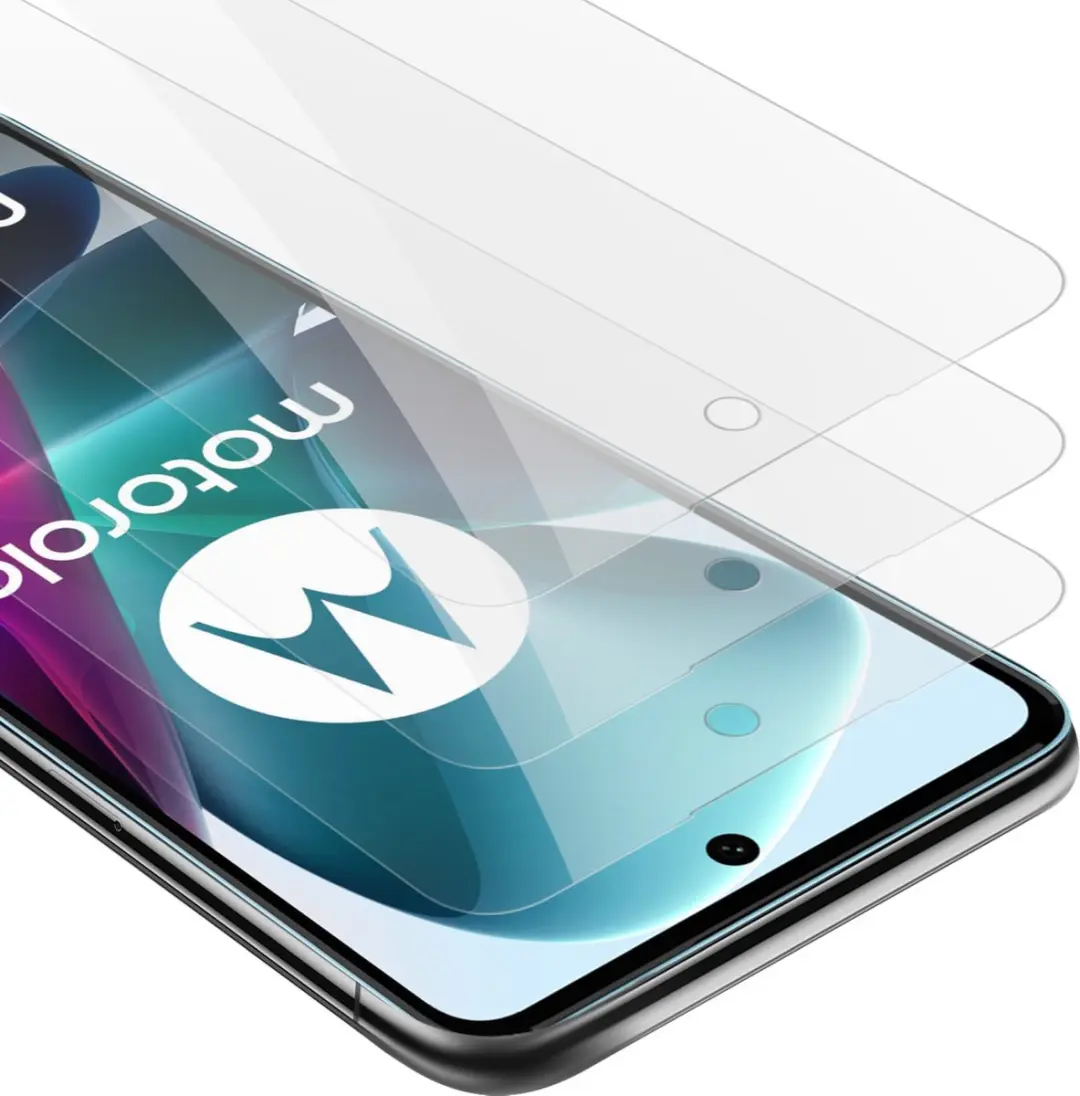 Cadorabo 3x Screenprotector geschikt voor Motorola MOTO G200 5G