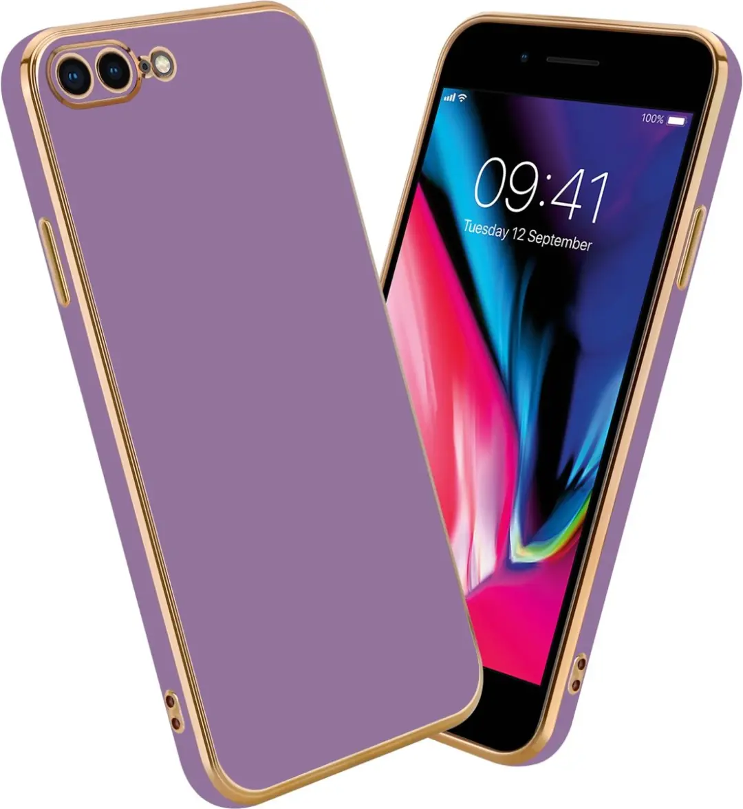 Cadorabo Hoesje geschikt voor Apple iPhone 7 PLUS / 7S PLUS / 8 PLUS in Glossy P