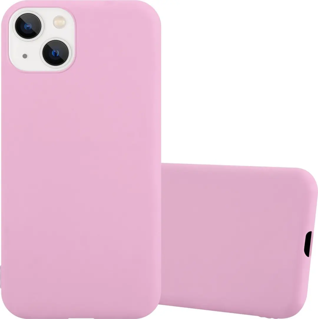 Cadorabo Hoesje geschikt voor Apple iPhone 14 in CANDY ROZE