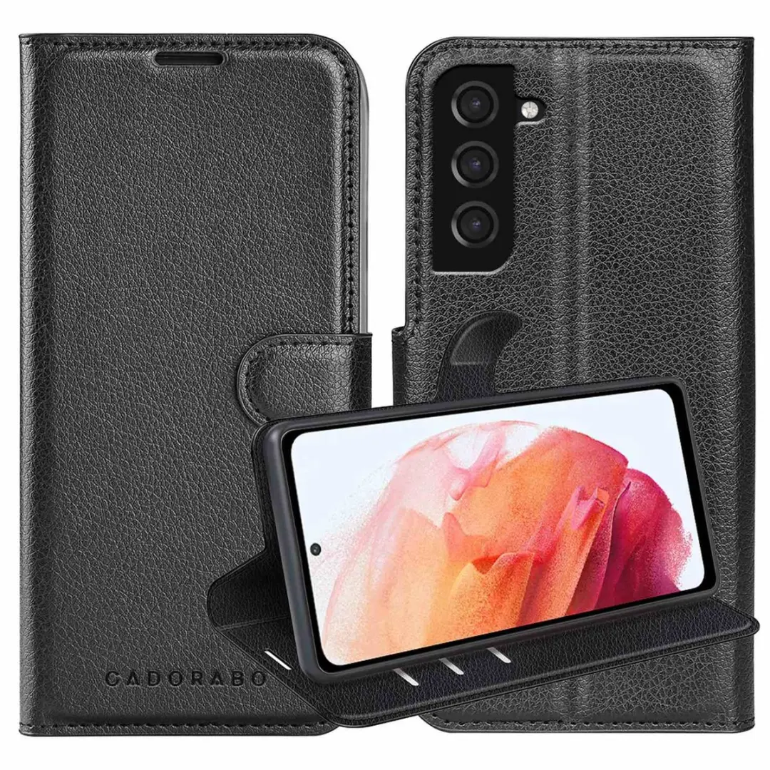 Cadorabo Hoesje geschikt voor Samsung Galaxy S21 5G in PHANTOM ZWART
