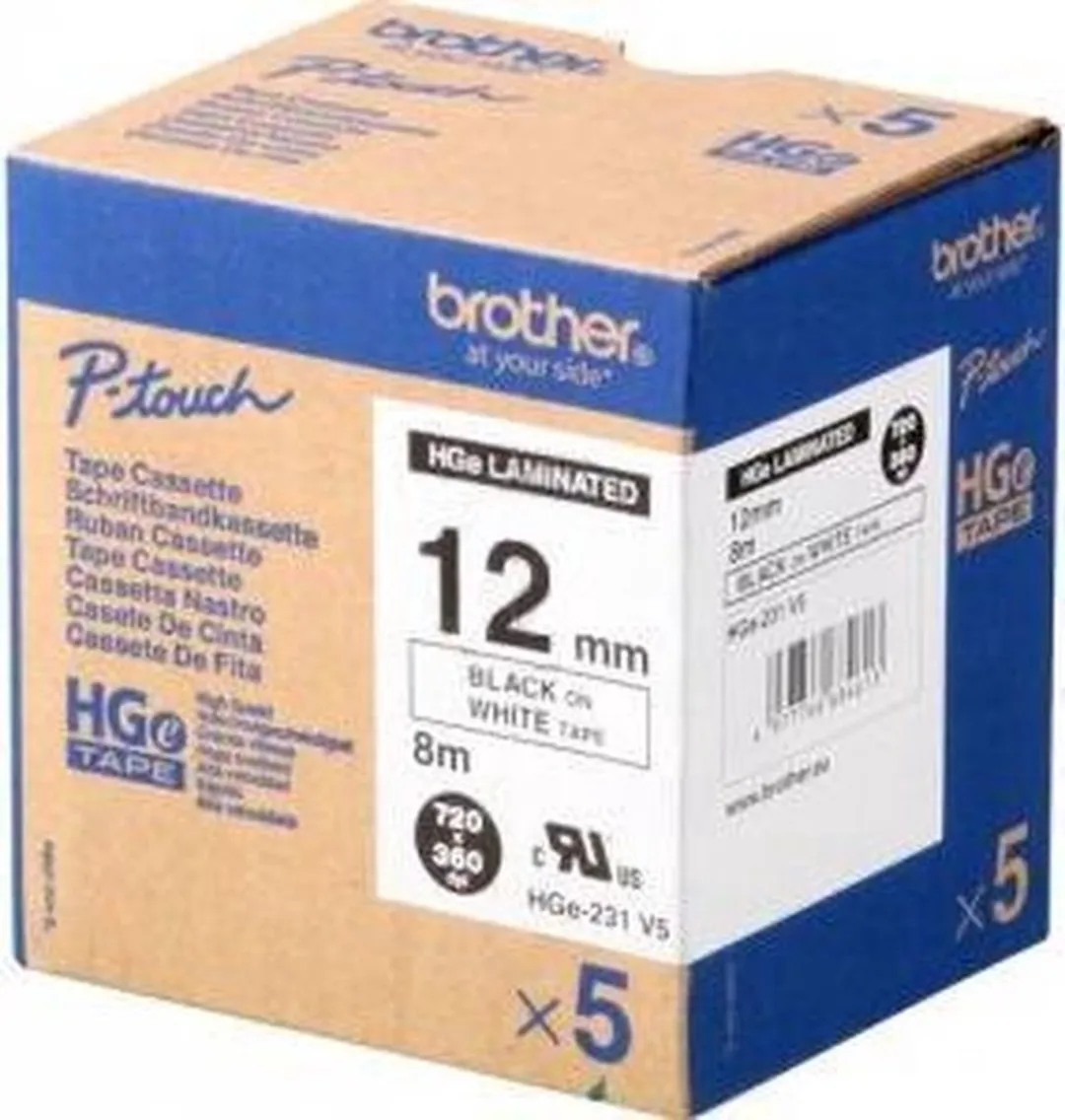 Brother HGe-231V5 Tonercartridge - Wit