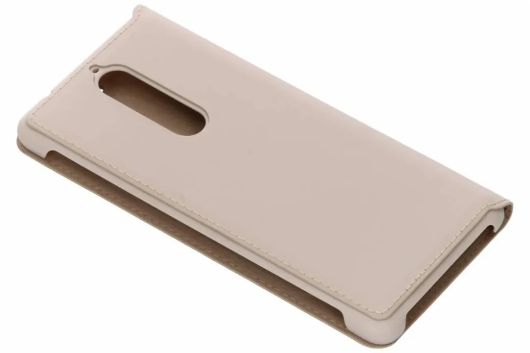 Nokia 5.1 Slim Flip Case N51802009302 - 3 Pasjes - Beige