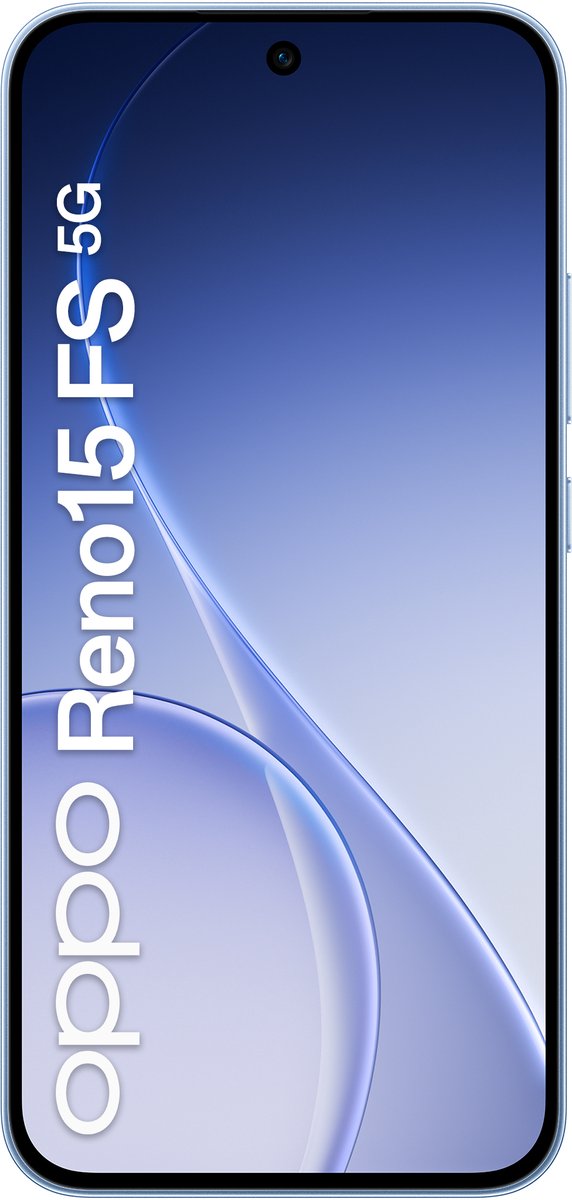 OPPO Reno15 FS 5G 16,7 cm (6.57") Dual SIM Android 16.0 USB Type-C 8 GB 512 GB 6500 mAh Blauw
