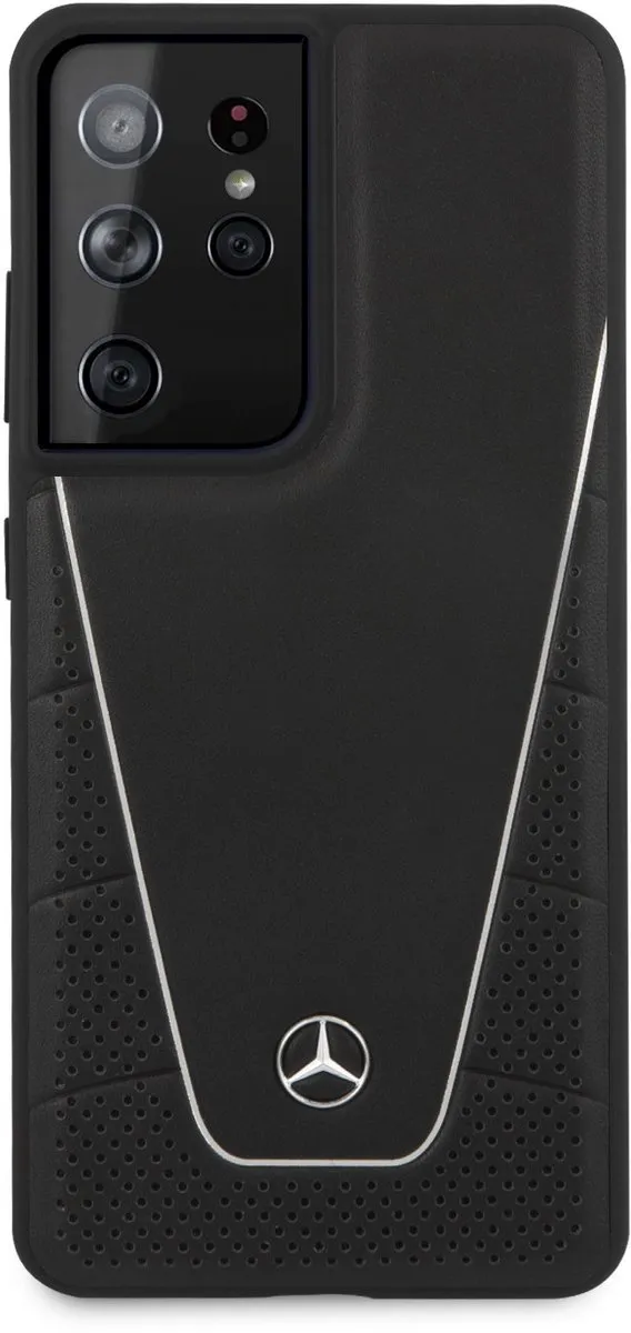 Mercedes-Benz Urban Line Backcover Hoesje S21 Ultra - Zwart - afbeelding 3 van 6