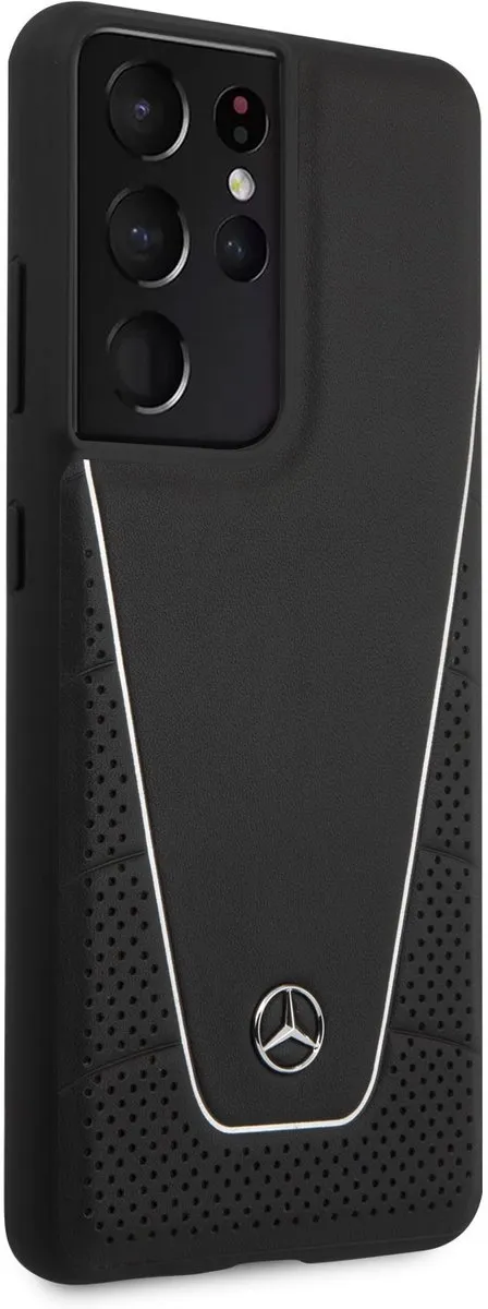 Mercedes-Benz Urban Line Backcover Hoesje S21 Ultra - Zwart - afbeelding 4 van 6