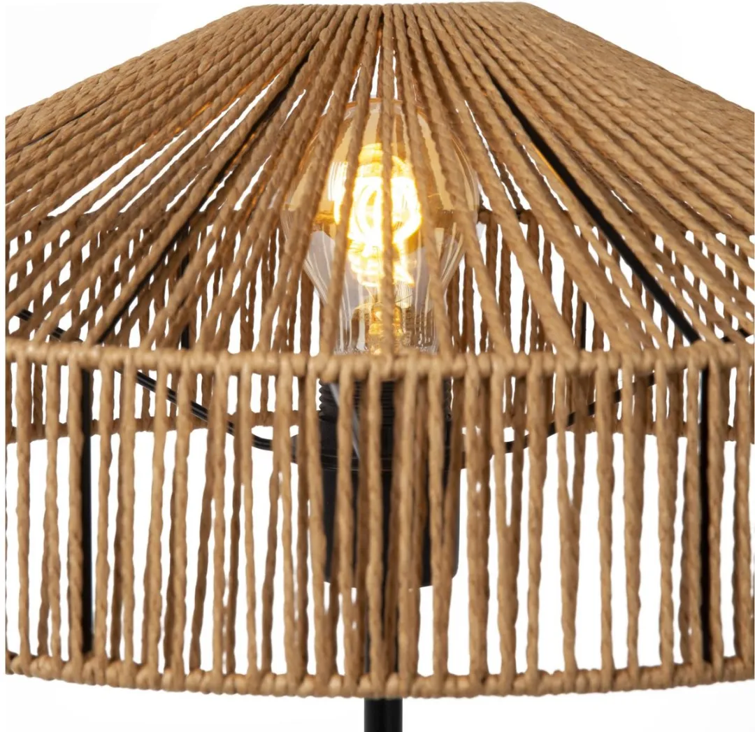 Lucide Yunkai Tafellamp Ø40cm - Naturel