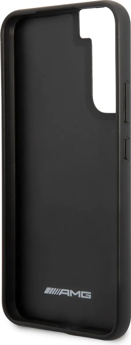 Mercedes AMG Carbon Effect Hoesje Samsung Galaxy S22 - Zwart