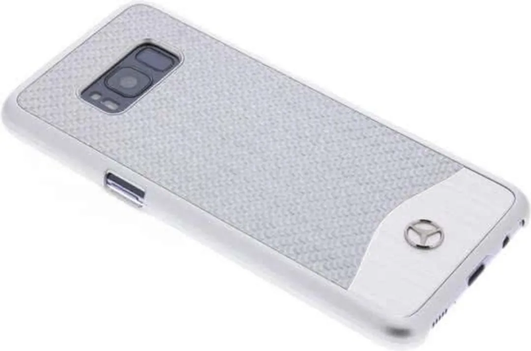 Mercedes-Benz Carbon Fiber Hard Case Samsung Galaxy S8 - Zilver