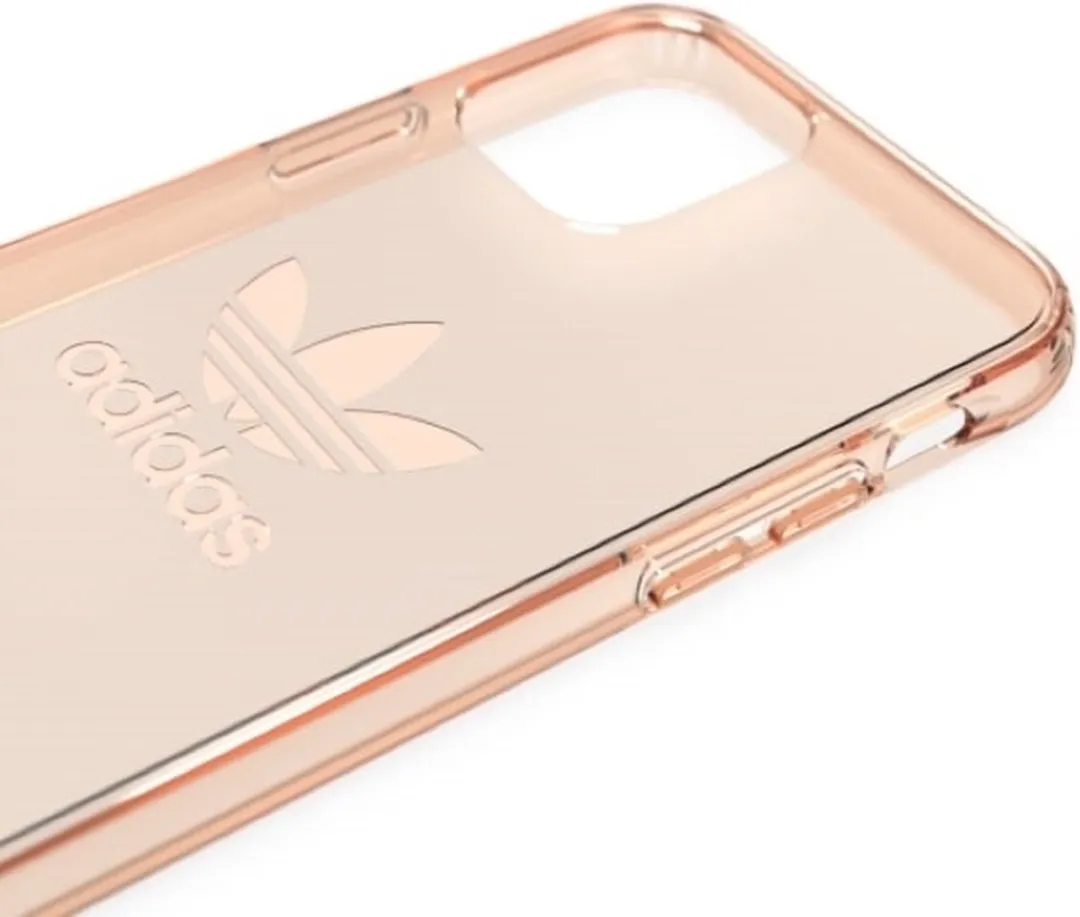 Adidas OR Protective Clear Case Big Logo 36413 - iPhone 11 Pro - Rose Goud