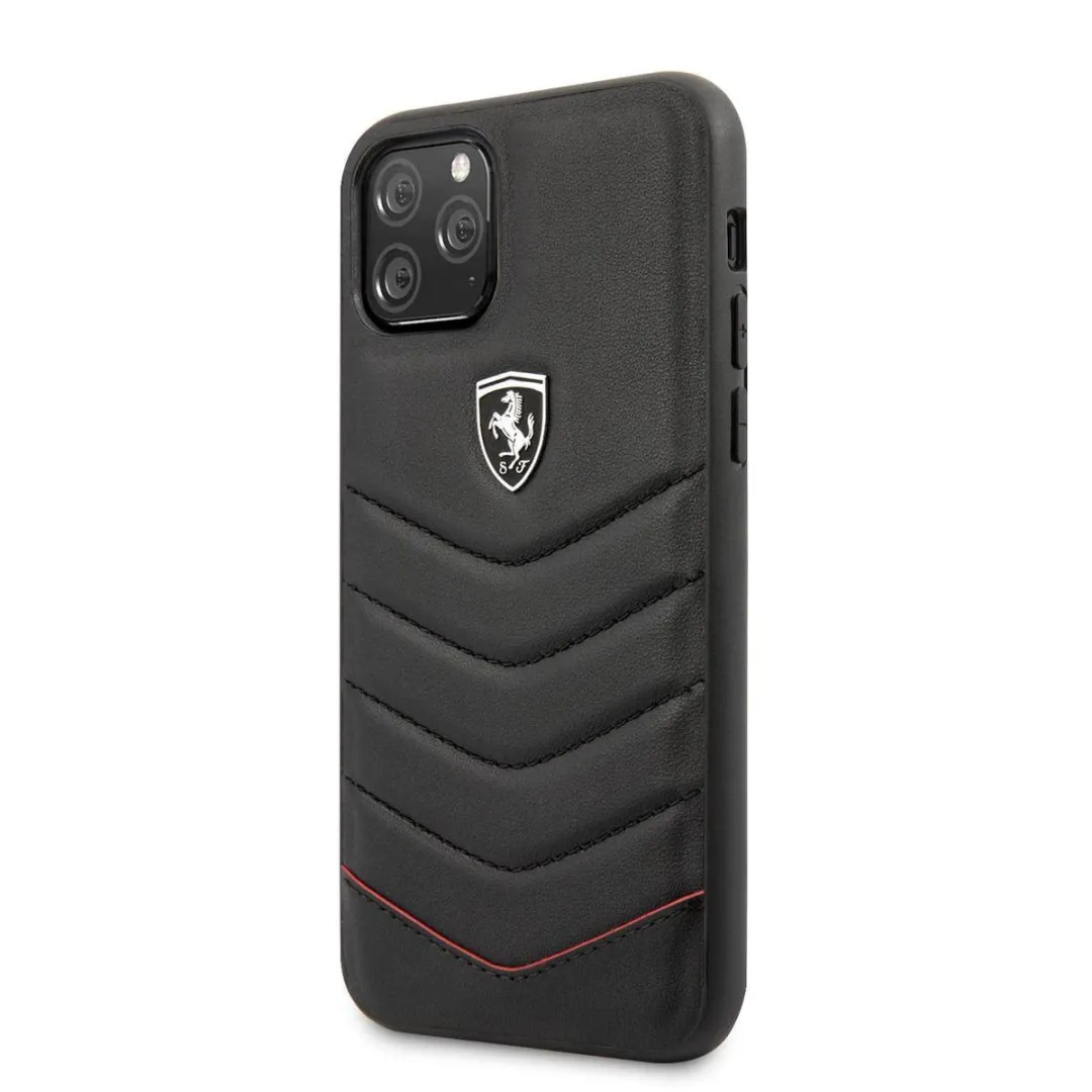 Ferrari iPhone 11 Pro Max Backcase - Effen Zwart - 3700740459201