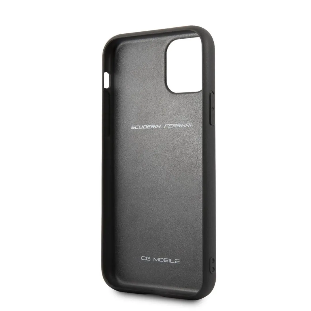 Ferrari iPhone 11 Pro Max Backcase - Effen Zwart - 3700740459201