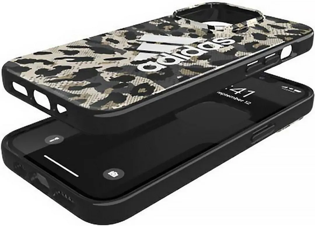 Adidas Graphic Snap TPU Hoes iPhone 13 Pro - Beige/Wit