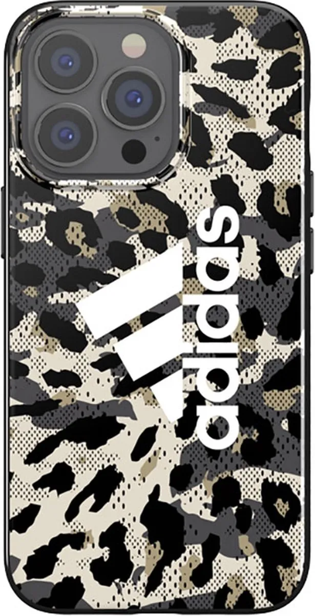 Adidas Graphic Snap TPU Hoes iPhone 13 Pro - Beige/Wit