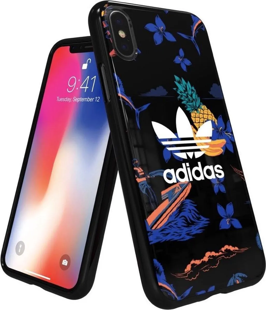 adidas Originals Snap Case TPE Hardcover iPhone X - Aero Green - afbeelding 2 van 5