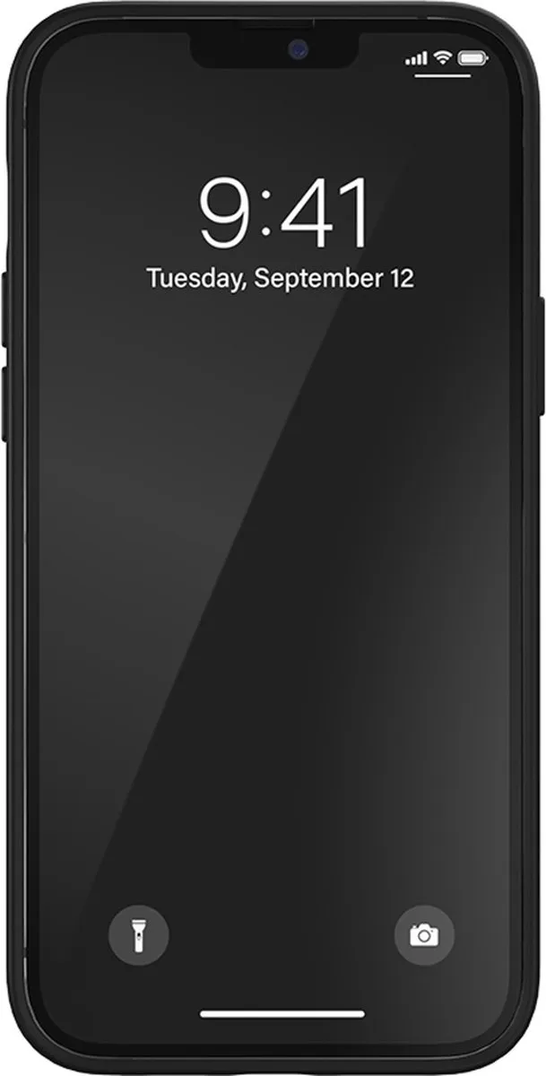 Adidas Moulded Case PU iPhone 13 Pro Max - 47142 - Zwart/Witte Strepen - afbeelding 6 van 6