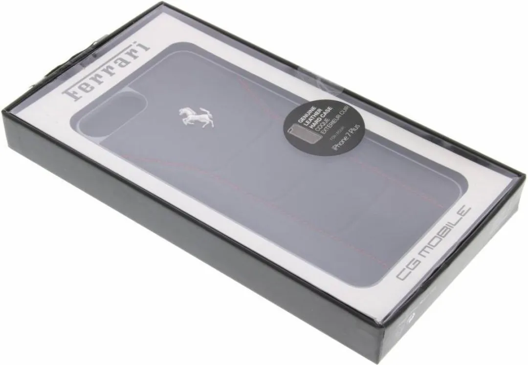 Ferrari 488 Collection iPhone 7 Plus/iPhone 8 Plus Hoes - Zwart/Zilver