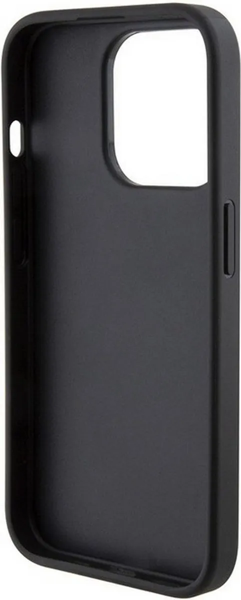 Ferrari PU Leather iPhone 15 Pro Max Hoesje - Zwart