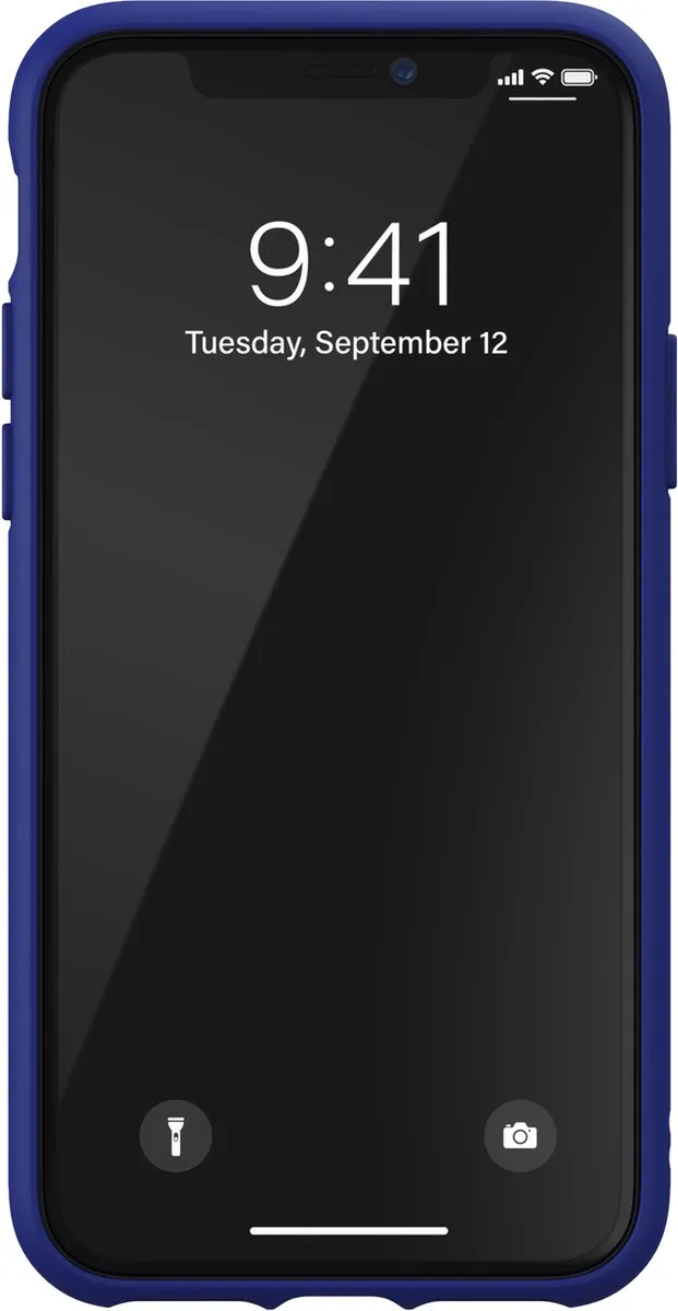 Adidas Moulded Case Canvas Hoesje iPhone 11 Pro - Blauw - afbeelding 6 van 6