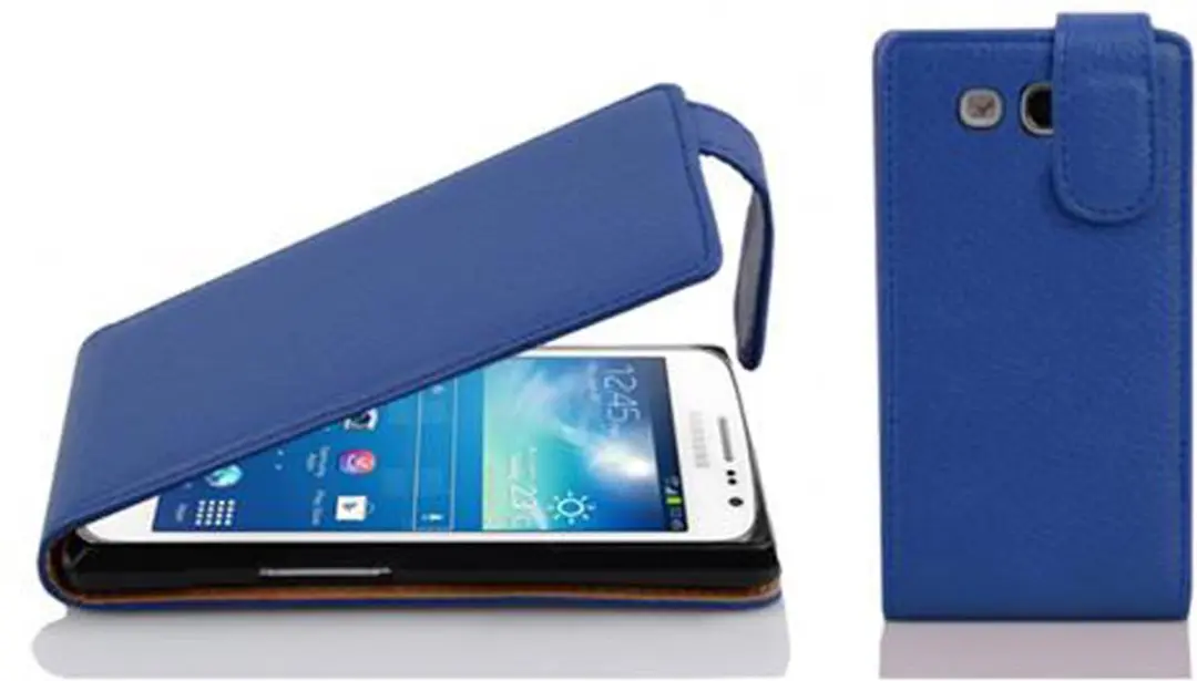 Cadorabo Hoesje geschikt voor Samsung Galaxy EXPRESS 2 in KONINGSBLAUW