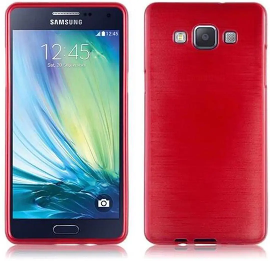 Cadorabo Hoesje geschikt voor Samsung Galaxy A5 2015 in ROOD