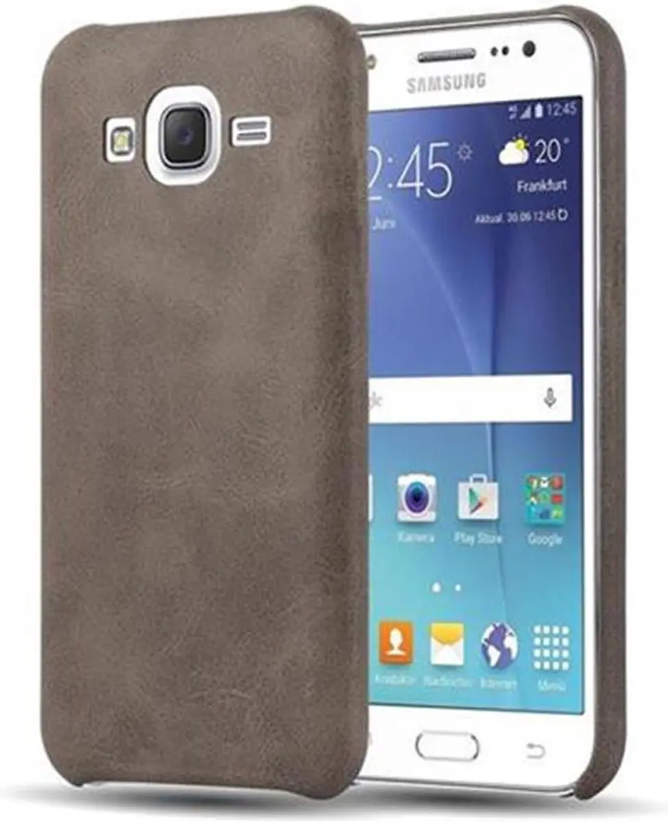 Cadorabo Hoesje geschikt voor Samsung Galaxy J5 2015 in VINTAGE BRUIN