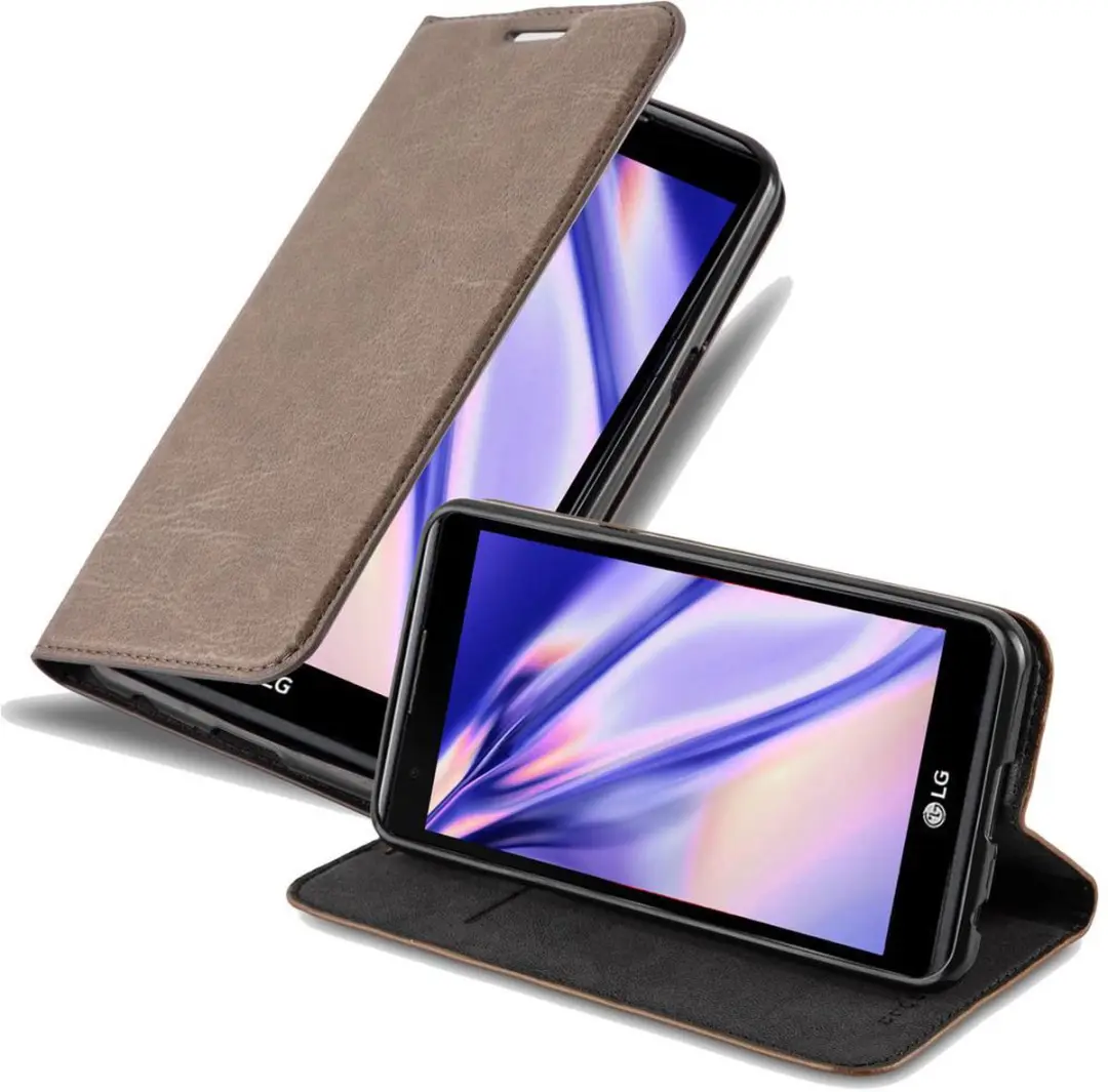 Cadorabo Hoesje geschikt voor LG X POWER in KOFFIE BRUIN
