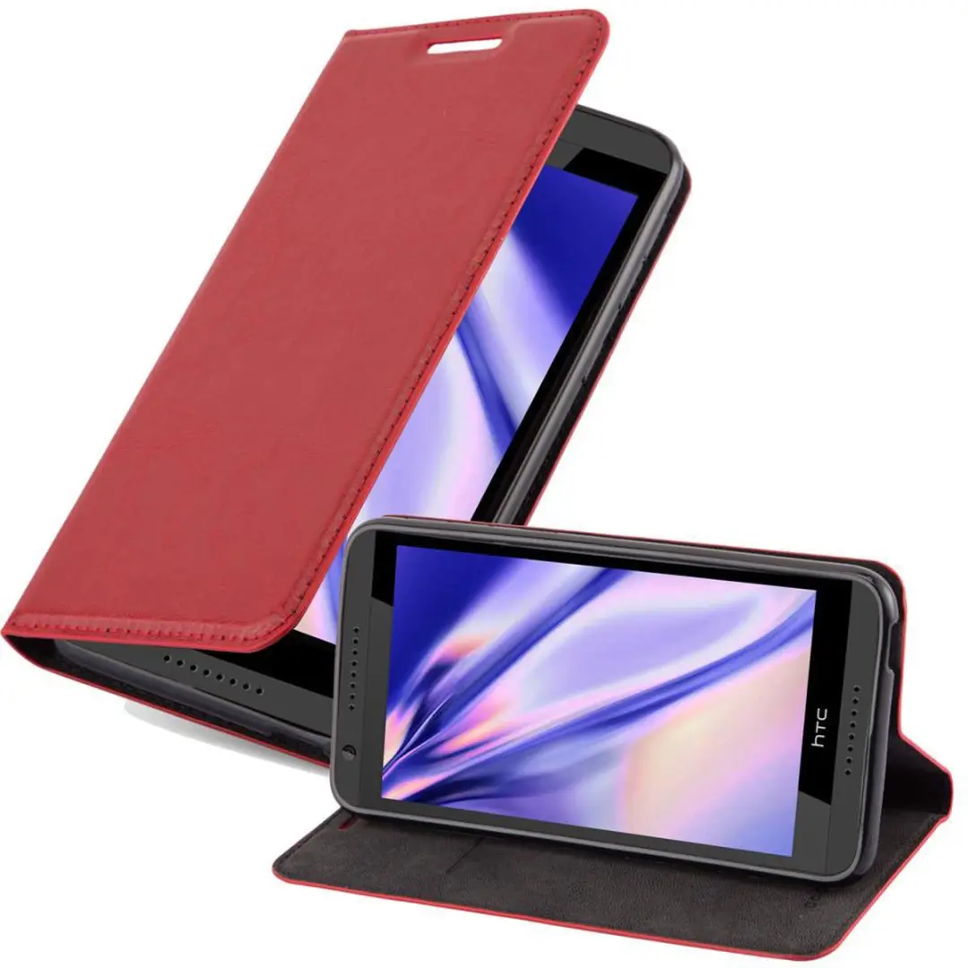 Cadorabo Hoesje geschikt voor HTC Desire 820 in APPEL ROOD