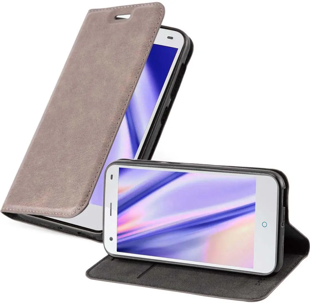 Cadorabo Hoesje geschikt voor ZTE Blade S6 in KOFFIE BRUIN