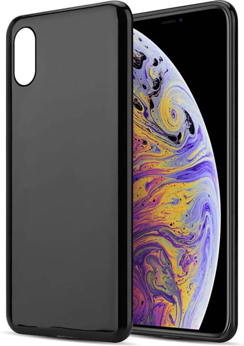 Cadorabo Hoesje geschikt voor Apple iPhone XS MAX in ZWART