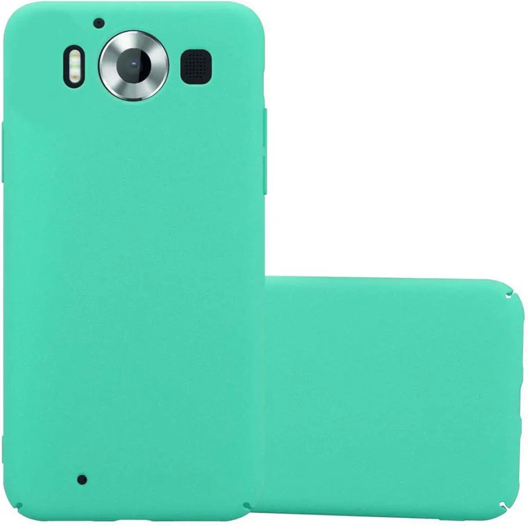 Cadorabo Hoesje geschikt voor Nokia Lumia 950 in FROSTY GROEN