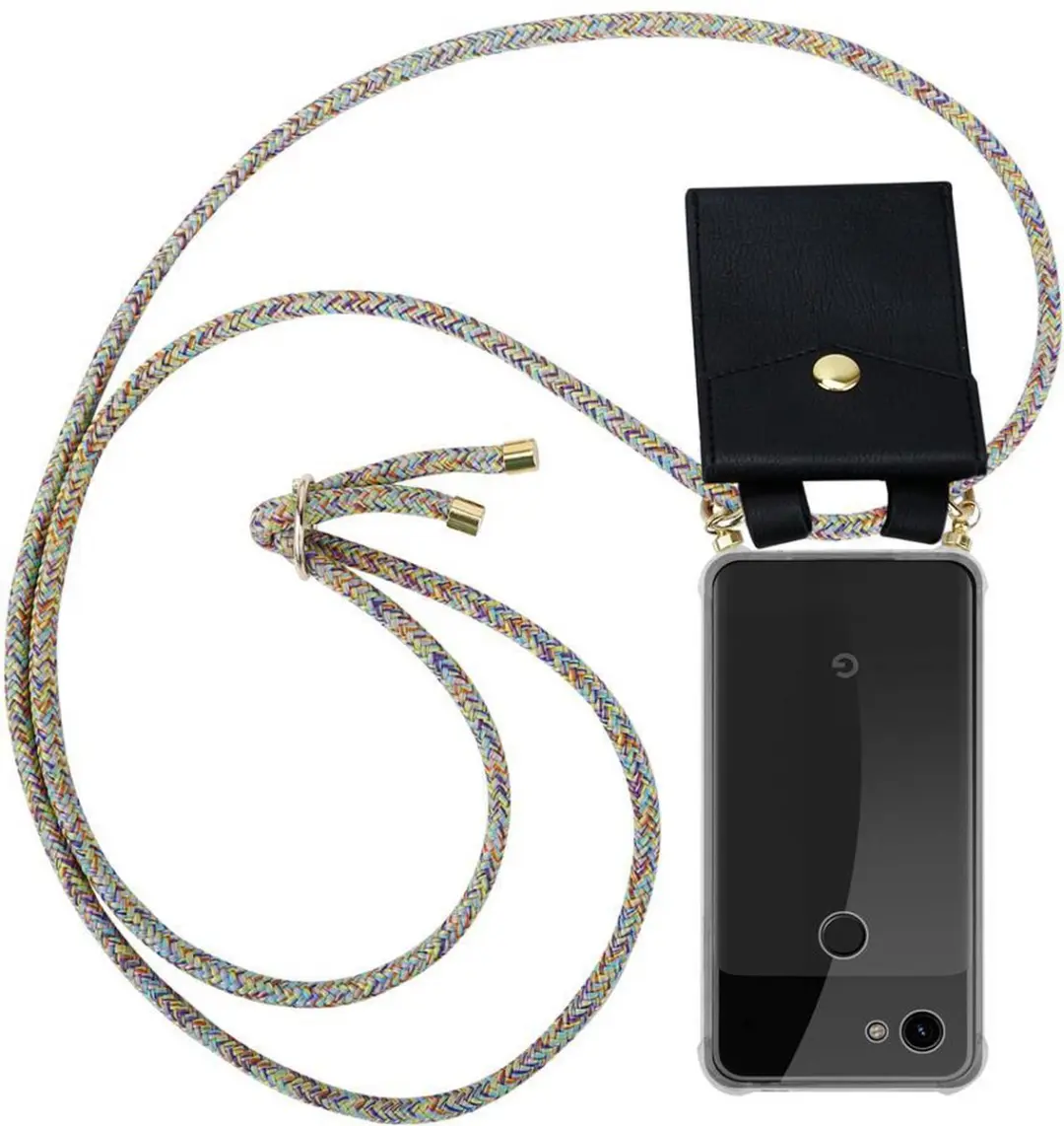 Cadorabo Hoesje geschikt voor Google PIXEL 3A in REGENBOOG