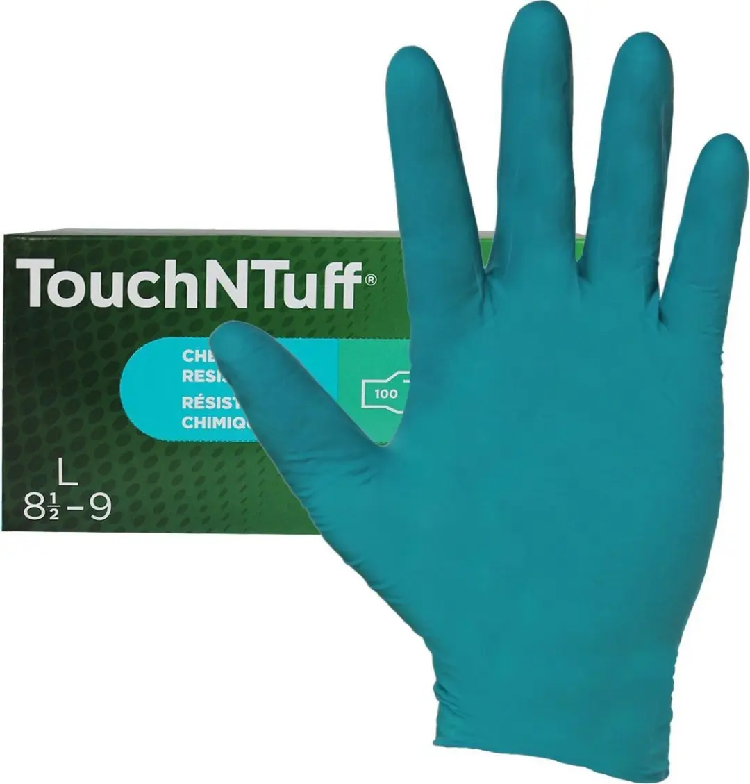 Ansell TouchNTuff Nitril Wegwerphandschoenen - 100 stuks - afbeelding 2 van 6