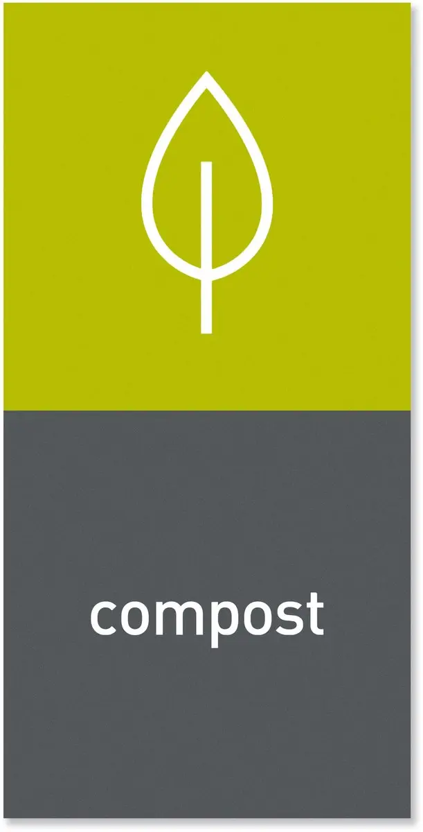 Simplehuman Magneetsticker Compost 100x200 mm