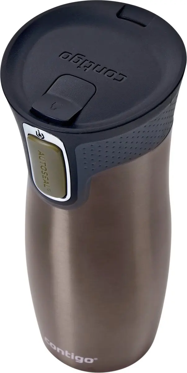 Contigo West Loop Autoseal thermosbeker - 470ml - Latte - afbeelding 2 van 6