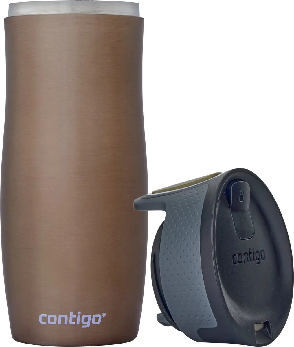 Contigo West Loop Autoseal thermosbeker - 470ml - Latte - afbeelding 4 van 6