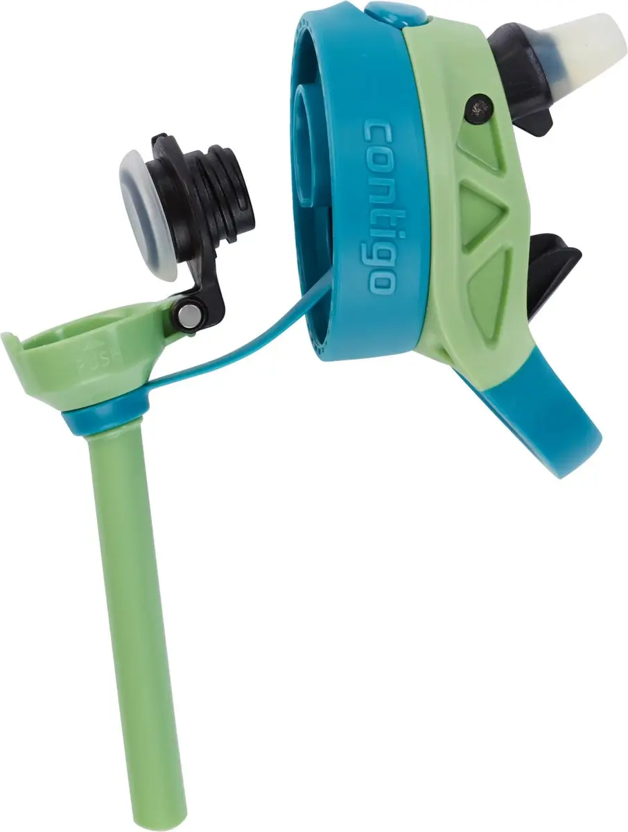 Contigo Easy Clean Autospout Kinderdrinkfles 420ml - Dino Boy - afbeelding 4 van 6