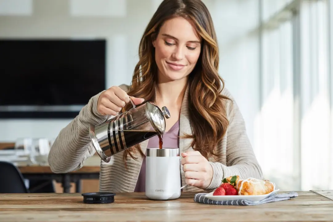 Contigo Streeterville Desk Mug Thermosbeker - 410ml - Salt - afbeelding 3 van 6