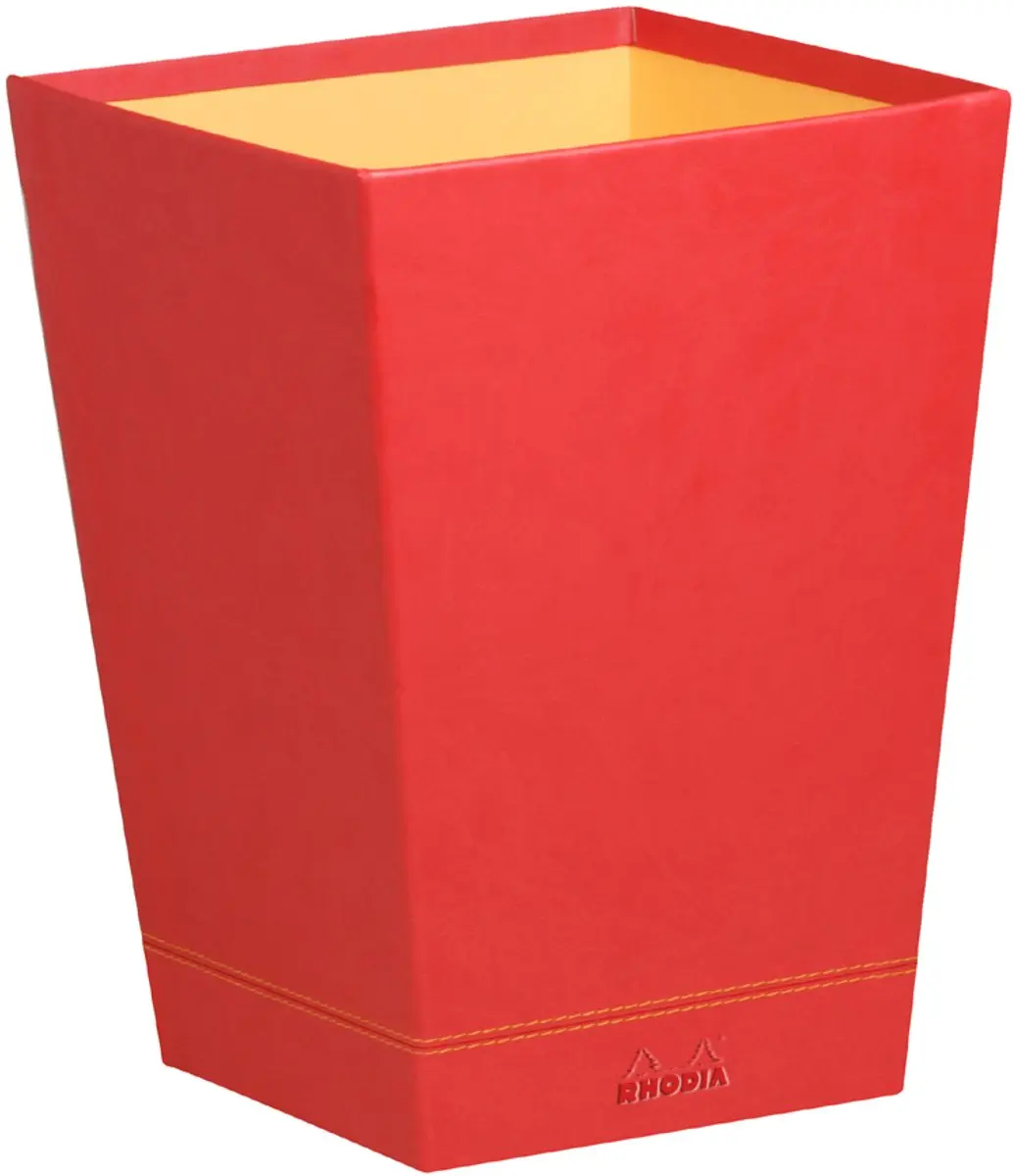 Rhodia Rhodiarama Prullenbak - 18,43 l - Oranje - afbeelding 2 van 6