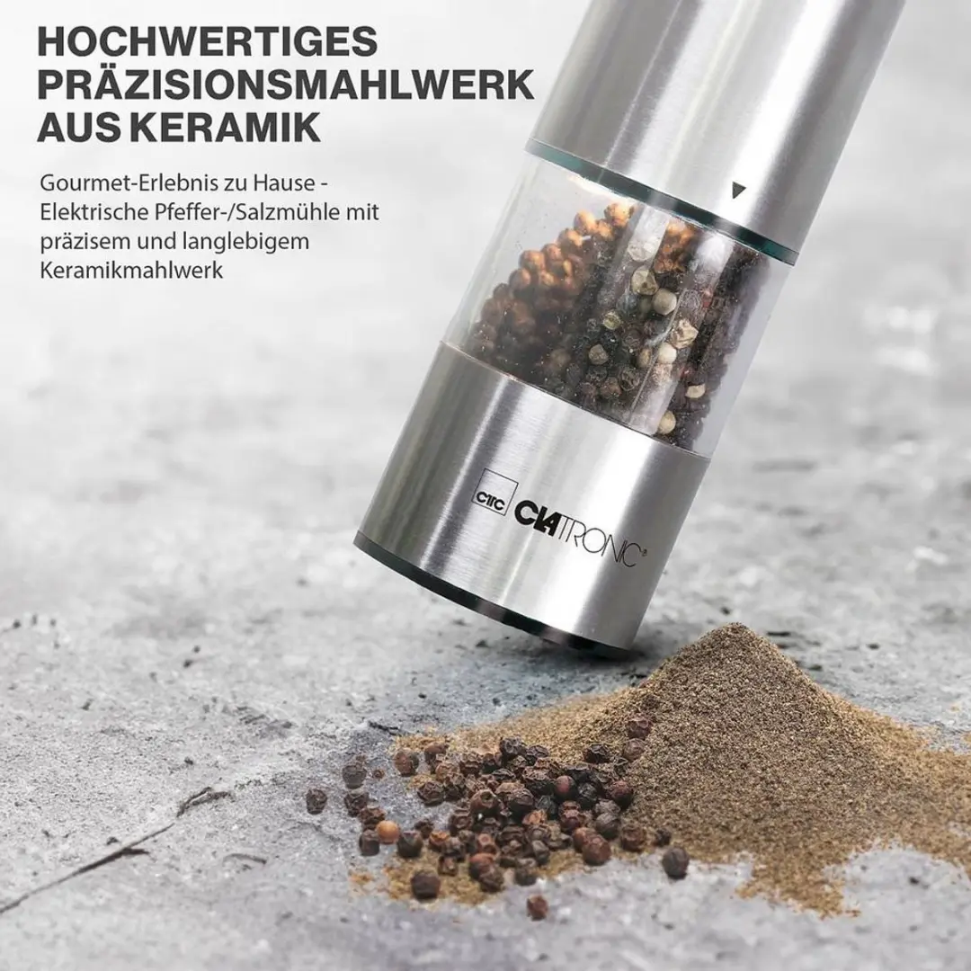 Clatronic PSM 3004 N Peper- en Zoutmolen - afbeelding 3 van 6
