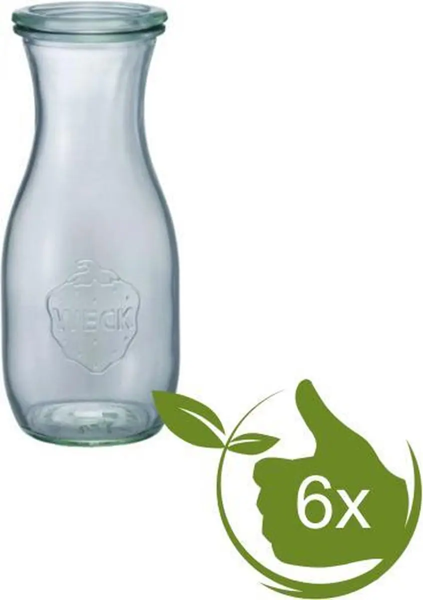 Weck Sapfles 500ml RR60 - 6 stuks - afbeelding 2 van 2