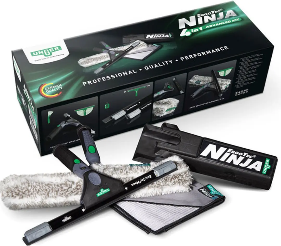 Unger ErgoTec Ninja Complete Kit 4 in 1