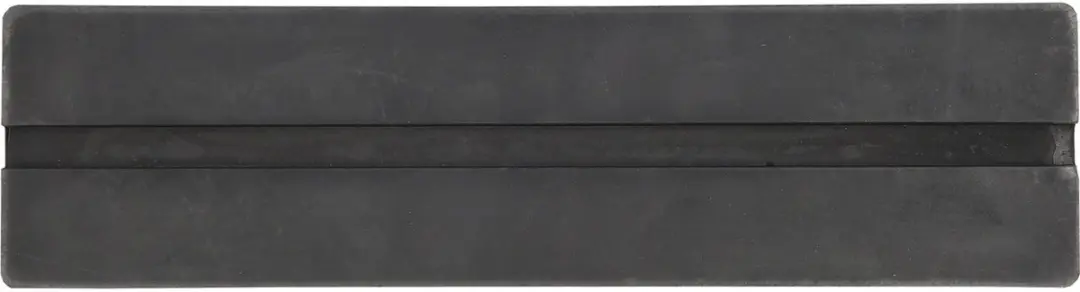 KS TOOLS rubberen pad 09 met groef voor hefbruggen 373 x 100 x 35 mm