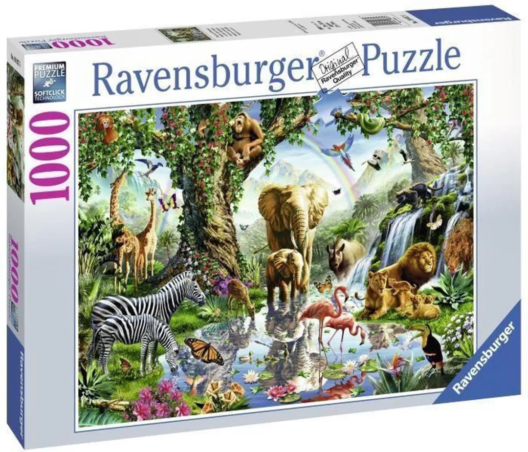 Ravensburger Avonturen in de Jungle Legpuzzel 1000 Stuks