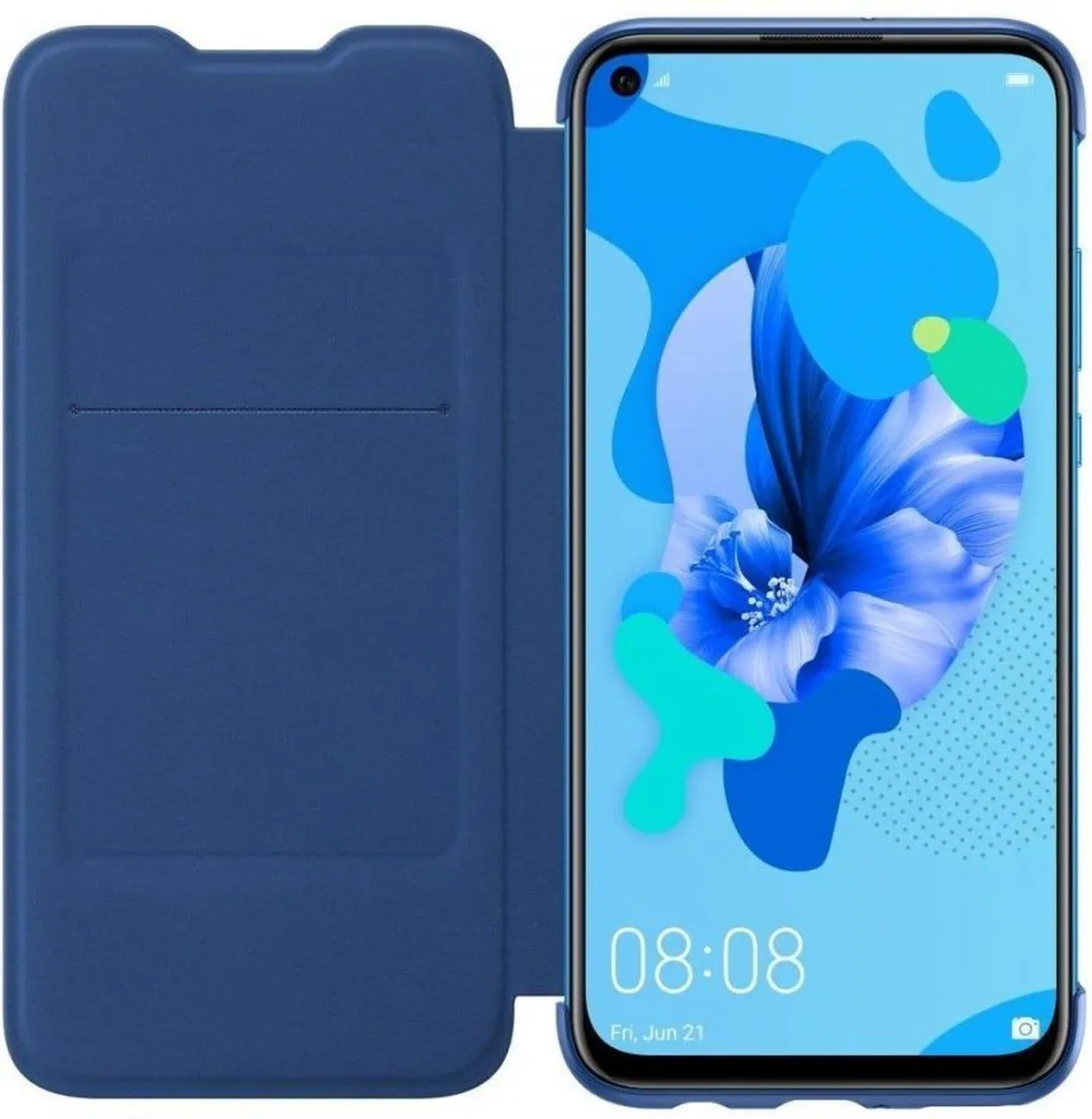 Huawei P20 Lite 2019 Flip Cover - Blauw - 51993175