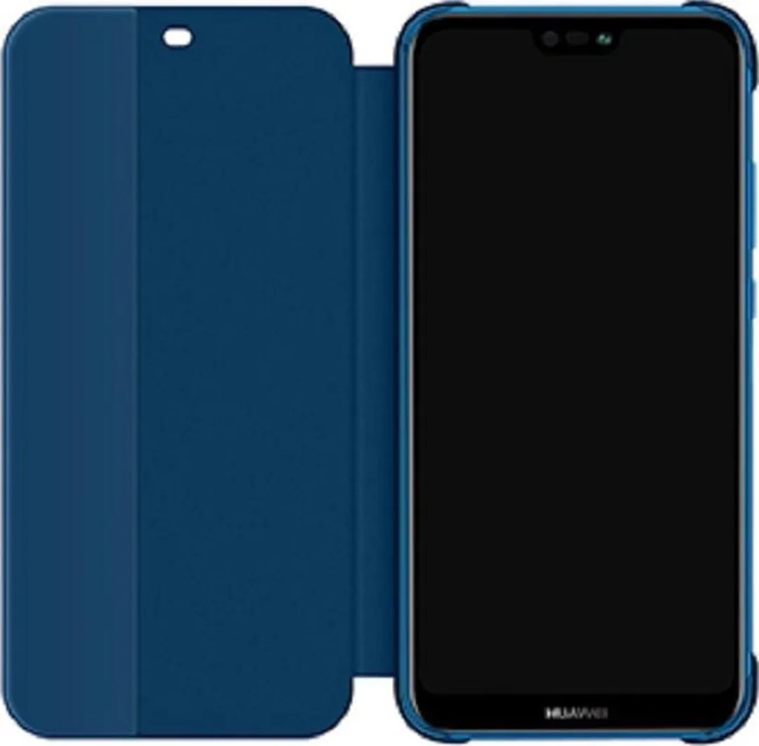 Huawei P20 Lite 2019 Flip Cover - Blauw - 51993175