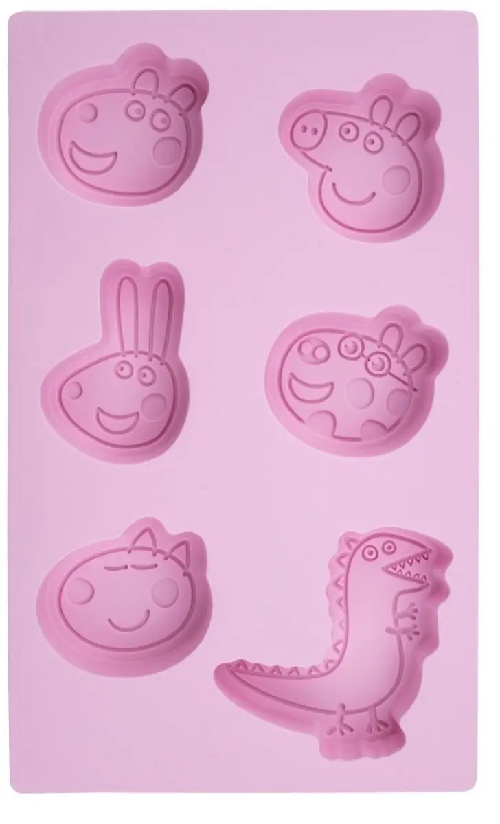Dr. Oetker Siliconen Mini Bakvorm Peppa Pig & Vrienden