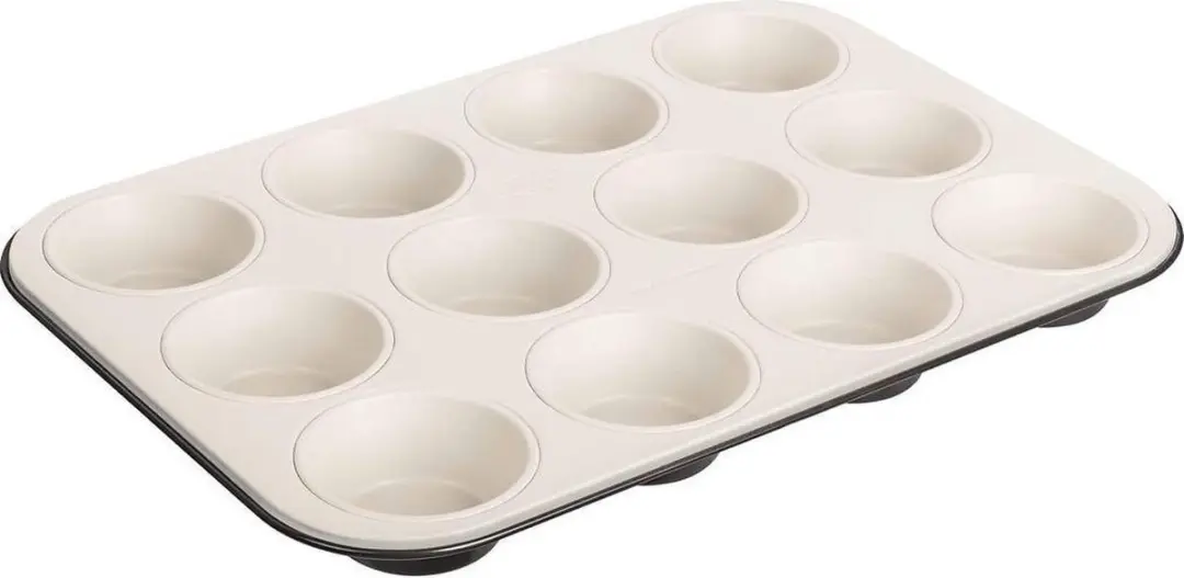 Dr. Oetker 12 cups Muffinvorm, anti-aanbakvorm met premium emaille coating Exclu